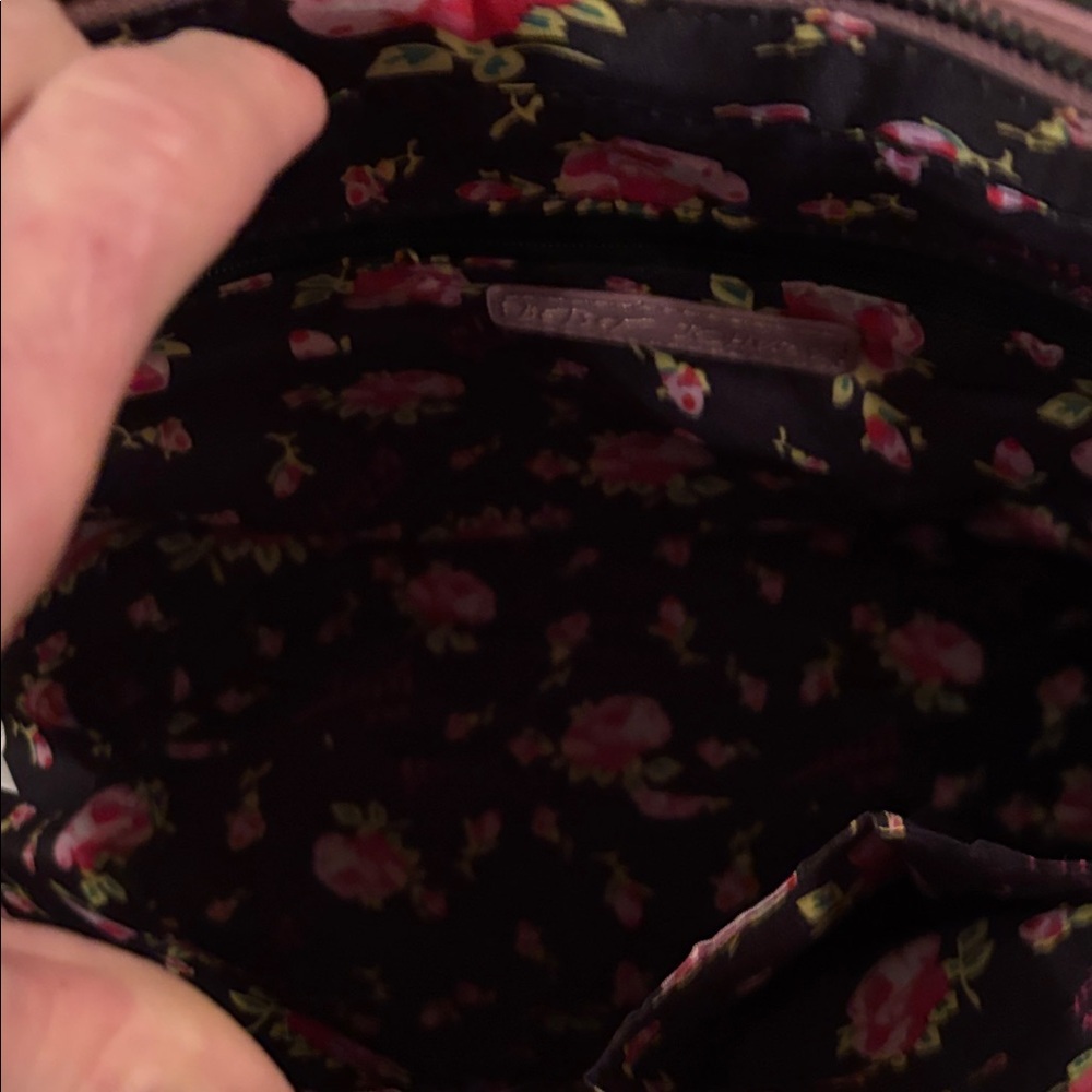Betsey Johnson Quilted Pink Shoulder Bag with Scarf - Picture 7 of 7